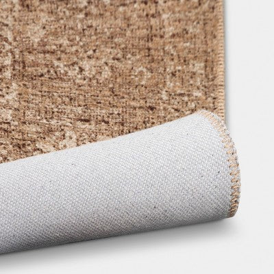 7'x10' Traditional Area Rug Brown - Threshold™