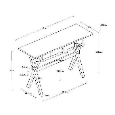 Wasatch Console Table With Drawer Off White - Threshold™ Designed With Studio McGee