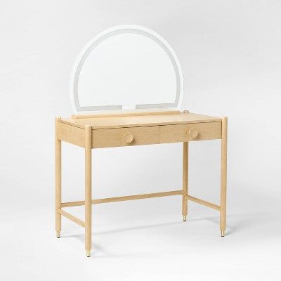 Vanity With Light Up Mirror And Power Strip - Threshold™ Designed With Studio McGee