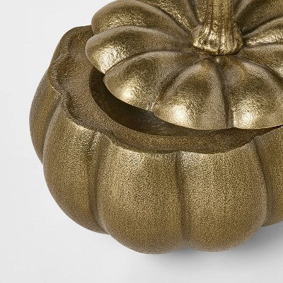 Cast Metal Pumpkin Canister - Threshold™ Designed With Studio McGee