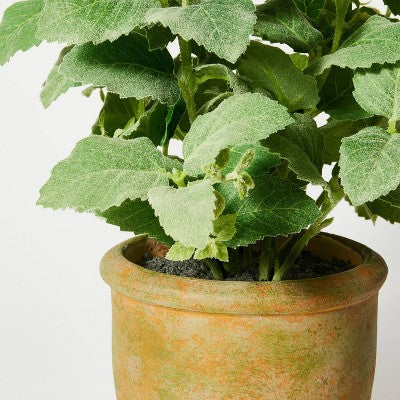 Artificial Potted Mint Leaf - Threshold™ Designed With Studio McGee
