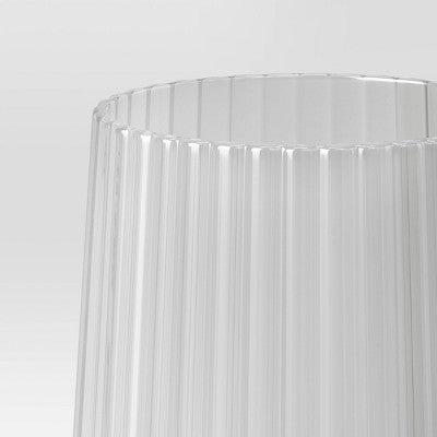 7.1oz Ribbed Stemmed Cassin Champagne Flute - Threshold™