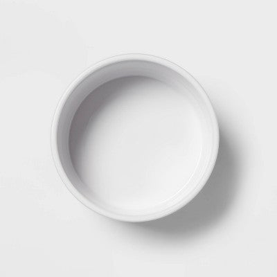 4pc 10oz Plastic Stella Mini Snack Bowl White - Threshold™: Dishwasher & Microwave-Safe, Solid Round Design