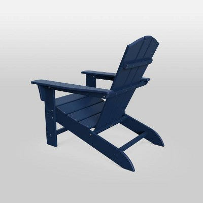 Shawboro POLYWOOD Patio Adirondack Chair, Outdoor Furniture - Navy - Threshold™