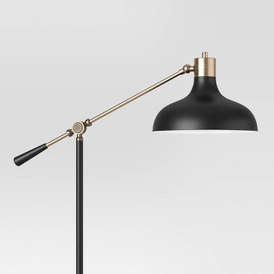 Crosby Schoolhouse Floor Lamp Black - Threshold™