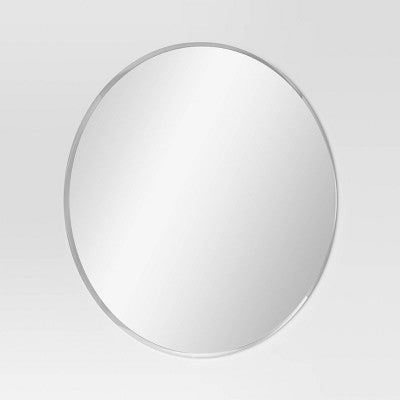 30" Round Shape Frameless Mirror - Threshold™