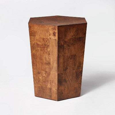 Ogden Burled Wood Accent Table - Threshold™ Designed With Studio McGee