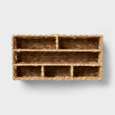 Natural Woven Makeup Organizer - Threshold™