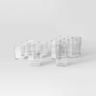 12pc Mixed Terra Tumbler Set - Threshold™