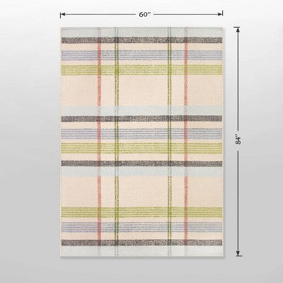 Plaid Outdoor Rug - Threshold™