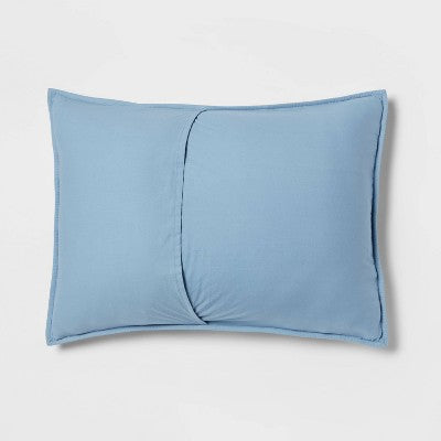 Diamond Stitch Cotton Linen Quilt Sham - Threshold™