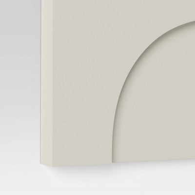 (Set Of 4) 12" X 12" 3D Decorative Graphic Tiles White - Threshold™