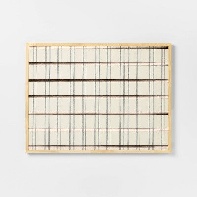 40"x30" Fabric Pinboard With Wood Frame - Threshold™ Designed With Studio McGee