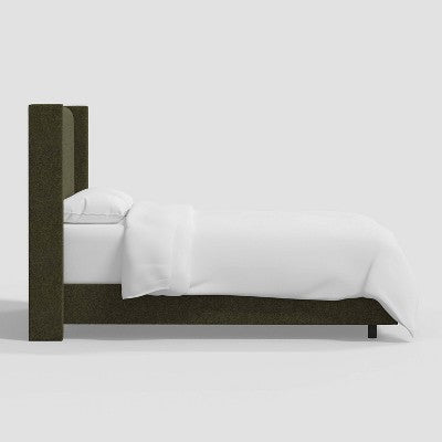  Austin Wingback Bed In Tweed - Threshold™