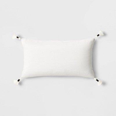  Oversized Modern Geometric Patterned Lumbar Throw Pillow - Threshold™
