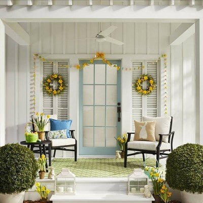  Garden Lattice Outdoor Rug - Threshold