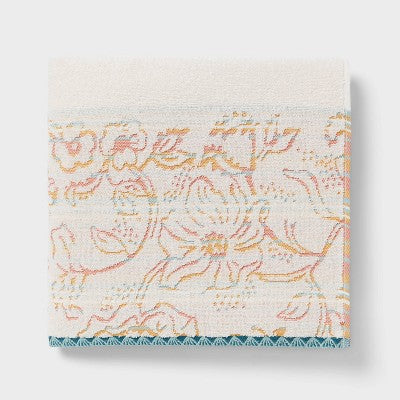  Boho Border Floral Towel - Threshold™