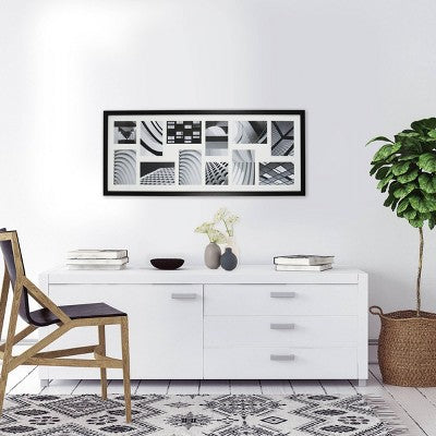  33"x14" Thin Collage Holds 12 Photo Frame - Threshold™