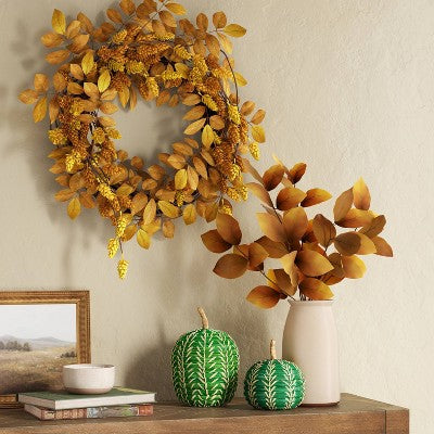  Hops Mix Fall Wreath - Threshold™