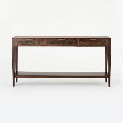 East Bluff Woven Drawer Console Table - Threshold™ Designed With Studio McGee
