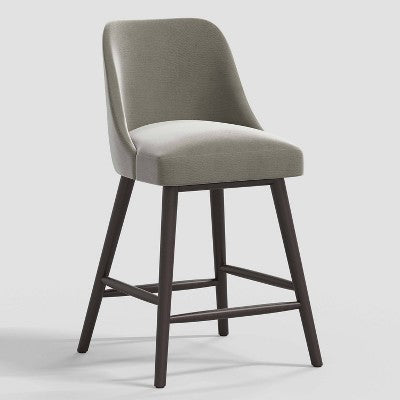  Geller Counter Height Barstool In Shiny Velvet - Threshold™