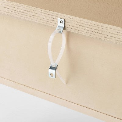  Elder 60" Console Table Natural - Threshold™ Designed With Studio McGee Assembly Required