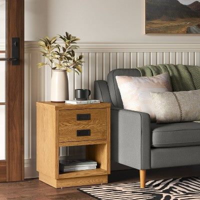  Bourne Accent Table Natural - Threshold™