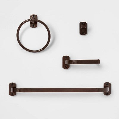  4pc Bath Hardware Set - Threshold™