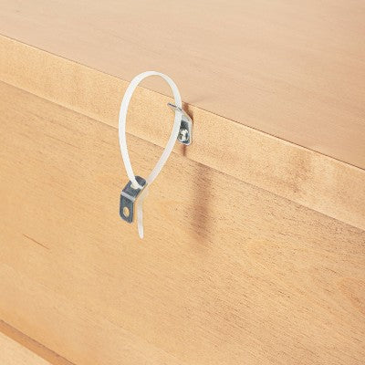  Palmdale Woven Drawer Console Natural - Threshold™ Designed With Studio McGee