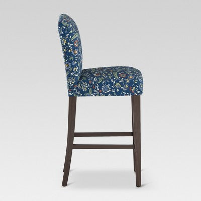  30" Parsons Barstool Bandana Blue Floral - Threshold™