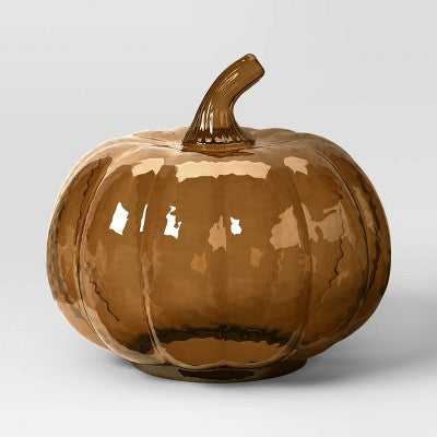  Glass Pumpkin Amber - Threshold™