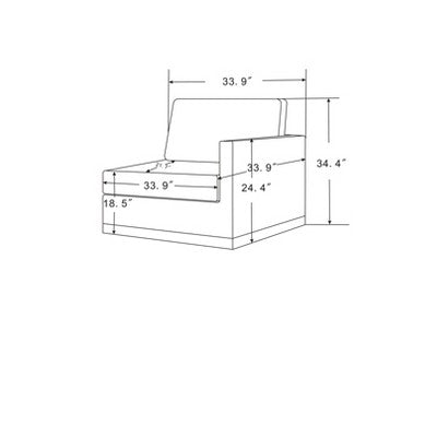  Woodland Hills Modular Sectional Corner Light Gray - Threshold™ Designed With Studio McGee