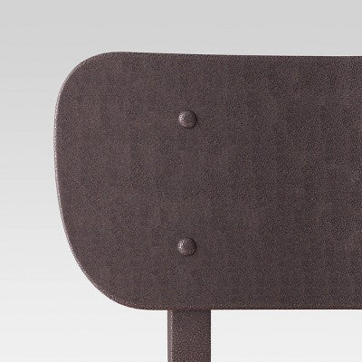  Dakota Swivel Wood Seat Barstool With Adjustable Legs Metal - Threshold™