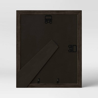  8" X 10" Double Matted Table Frame Dark Brown - Threshold™