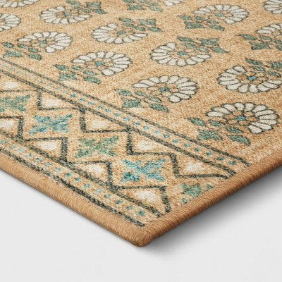  2'x3' Comfort Mat Bohome Accent Rug Yellow - Threshold™
