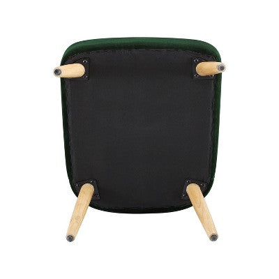  Chelidon Velvet Slipper Chair Green - Threshold™