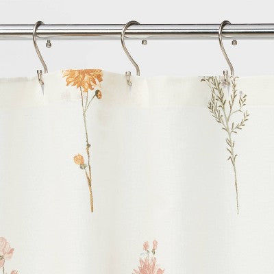  Botanical Floral Shower Curtain - Threshold™