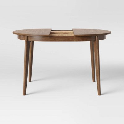  Astrid Mid-Century Round Extendable Dining Table - Threshold™