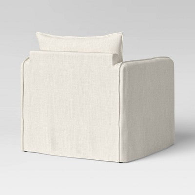  Berea Slouchy Lounge Chair With French Seams - Threshold™