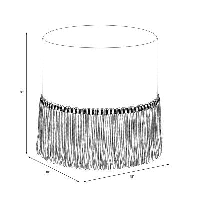  Fringe Ottoman - Threshold™