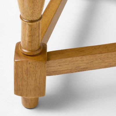  Scalloped Accent Table Light Oak - Threshold™ Designed With Studio McGee