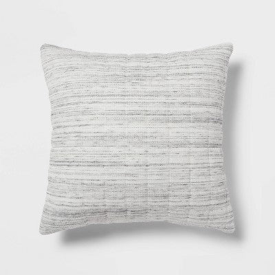  Space-Dyed Waffle Comforter Bedding Set Gray - Threshold™