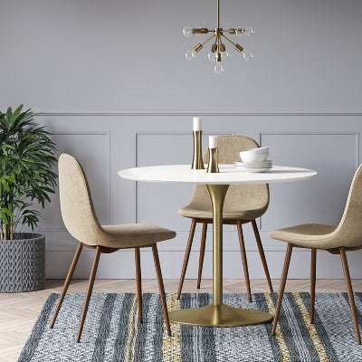  Braniff Round Dining Table Metal Base - Threshold™