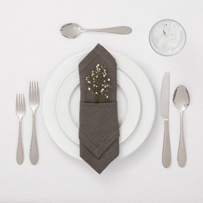  20pc Luxor 18/10 Stainless Steel Flatware Set - Threshold Signature™
