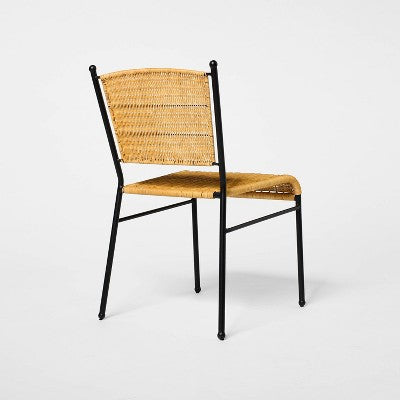  2pk Woven Metal Dining Chair - Threshold™ Designed With Studio McGee