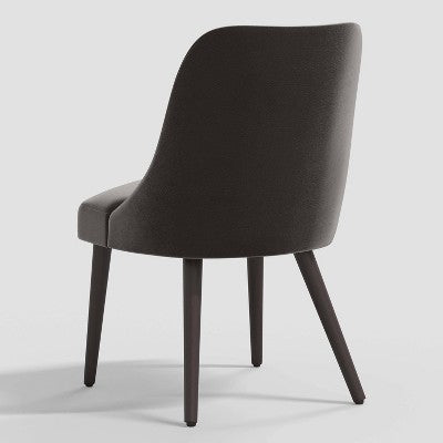  Geller Modern Dining Chair In Shiny Velvet Mystere - Threshold™