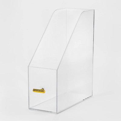  Acrylic Slim File Box - Threshold™