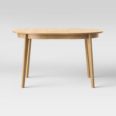  Astrid Mid-Century Round Extendable Dining Table - Threshold™