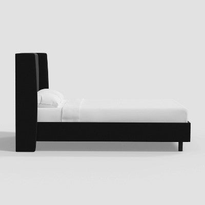  Antwerp Wingback Platform Bed In Velvet - Threshold™