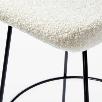  Clarkston Metal Counter Height Barstool With Upholstered Seat - Threshold™ Designed With Studio McGee